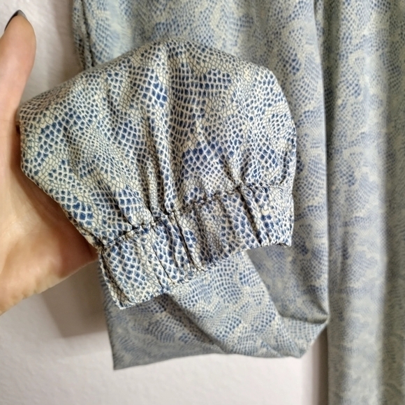 Maison Scotch lightweight pull on geometric elastic waist joggers sz M - Picture 9 of 11